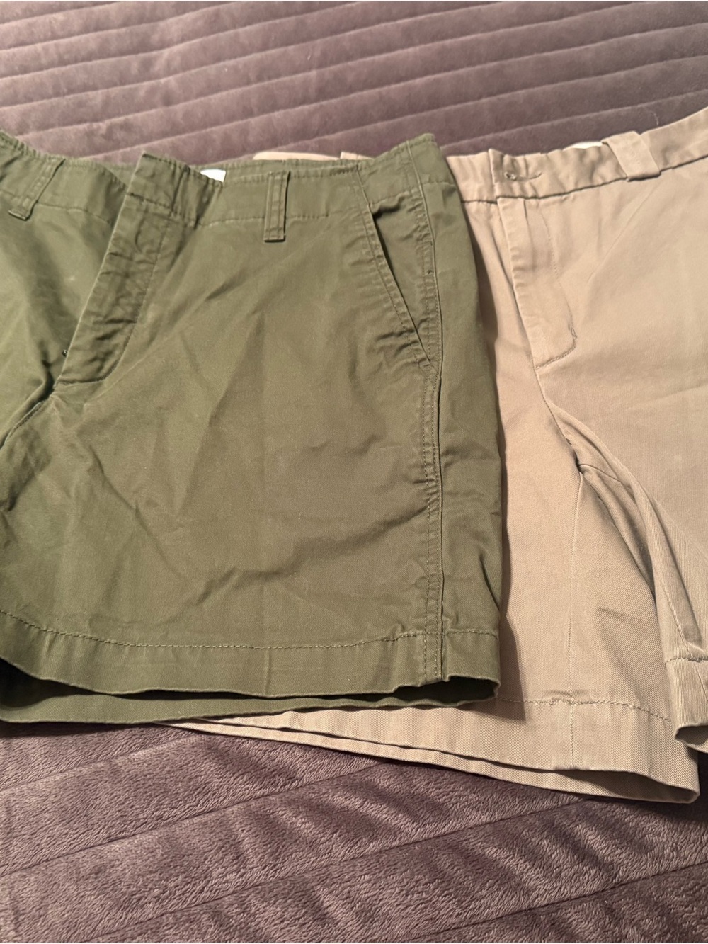 GAP Women's Shorts in Olive Green and Khaki